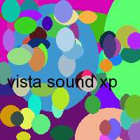 vista sound xp