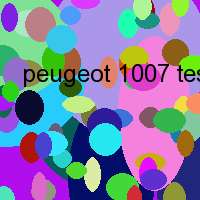 peugeot 1007 test